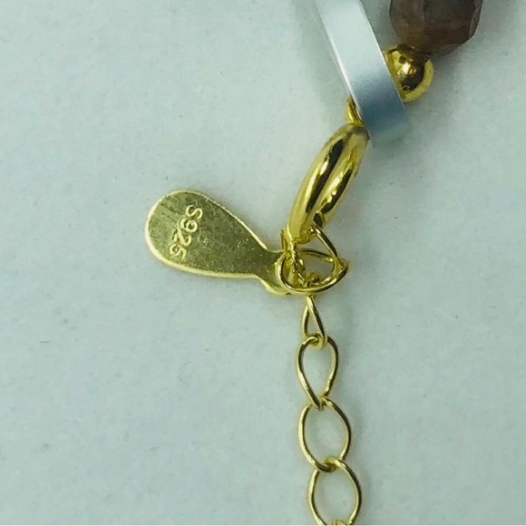 Multicolor Spinel Bead YG/925 Bracelet - Picture 4 of 4